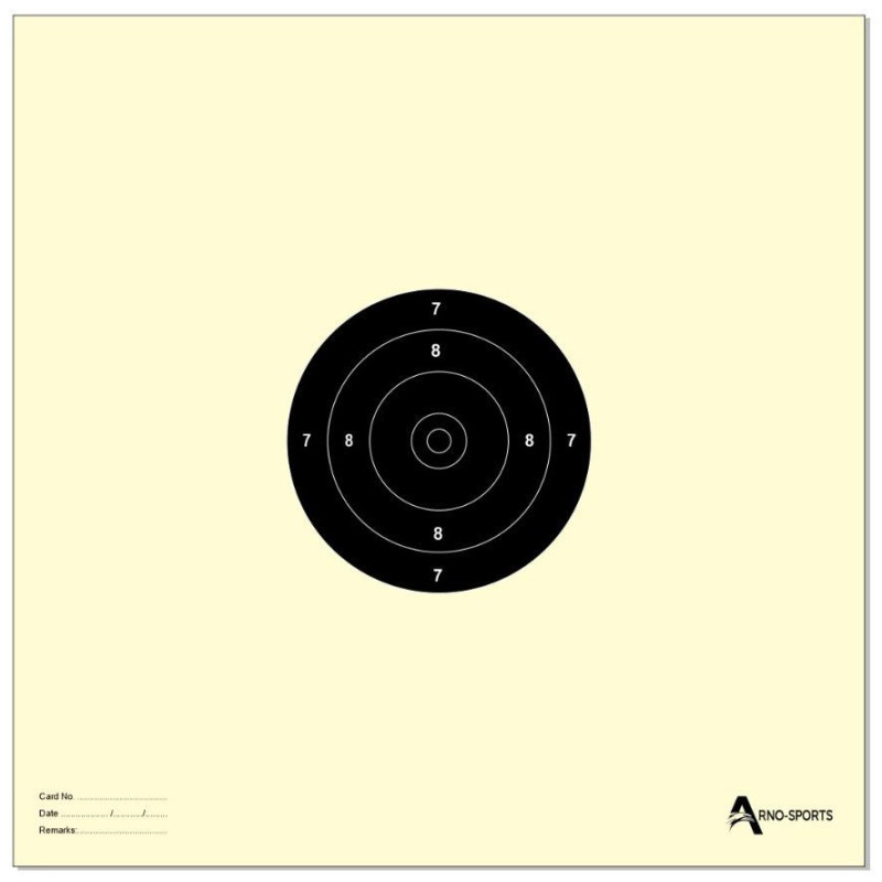 Arno-Sports Pistol Shooting Paper