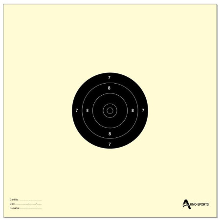 Arno-Sports Pistol Shooting Paper