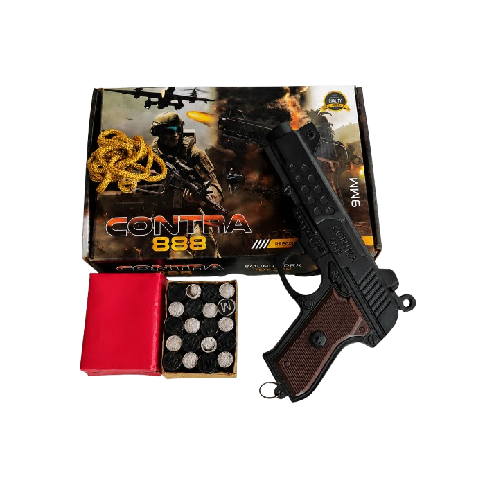 Contra 888 Sound Gun Toy Pistol