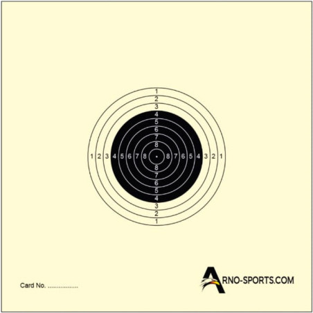 100 Piece 10 Meter Air Rifle Target