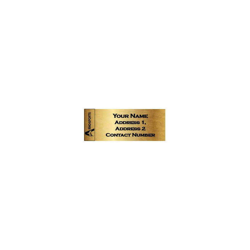 Name Tag for Walther Rifle case