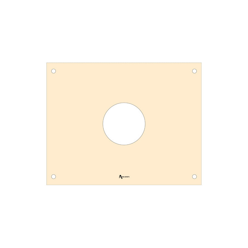 10M Air Pistol/Rifle Electronic Target Mask/Template Card Paper Ivory (10 pcs)