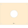10M Air Pistol/Rifle Electronic Target Mask/Template Card Paper Ivory (10 pcs)