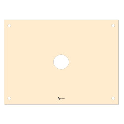 10M Air Pistol/Rifle Electronic Target Mask/Template Card Paper Ivory (10 pcs)